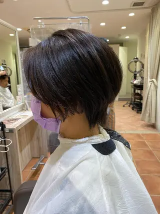 ショート カラー ☘️お悩み解決☘️ 岡部恒輝のヘアスタイル