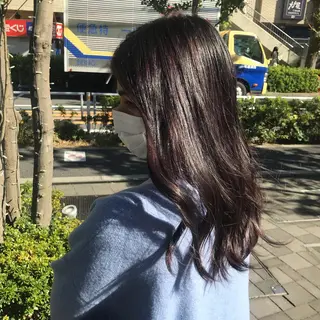 ロング カラー ヘアセット/メンズ パーマChihoのヘアスタイル