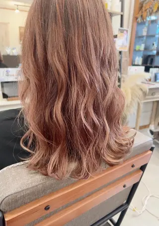 ロング カラー hair works raptureのヘアスタイル
