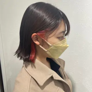 ショート カラー shiho .のヘアスタイル