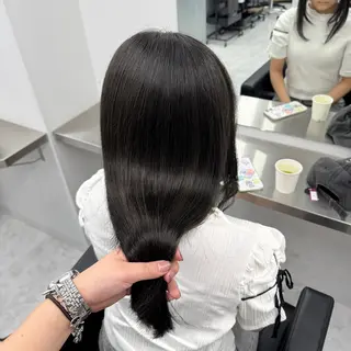 セミロング うる艶🫧寒色カラー 💜🦋🫧ミズキのヘアスタイル