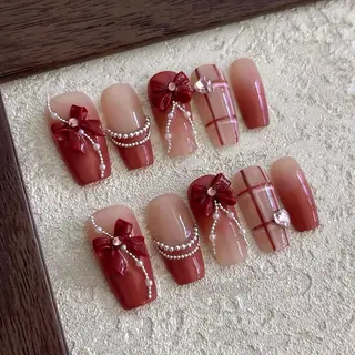 ネイル AND Nail 長さだし専門店のネイルデザイン