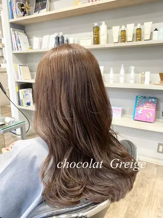 セミロング パーマ・レイヤー 髪質改善・TANIのヘアスタイル
