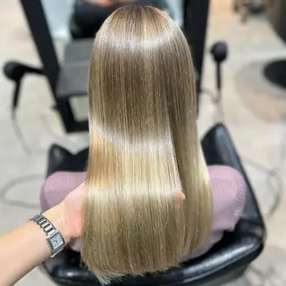 ロング ⭕️縮毛矯正×艶髪 /賀川サトシ⭕️のヘアスタイル