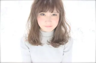 ミディアム Re:ta Hair 飯田淳平のヘアスタイル