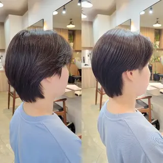 ショート メンズ 野村 果音(カノン)のヘアスタイル