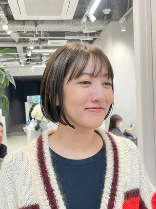 ショート 表参道レイヤー Kinoのヘアスタイル