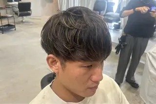 ショート メンズ メンズパーマ✨️村越 雄斗のヘアスタイル