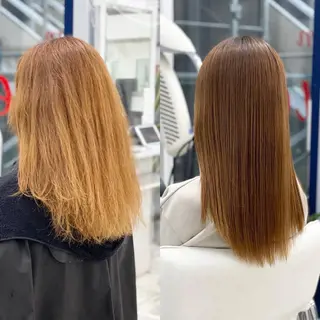 ロング 🧸縮毛矯正特化 金澤 彩香🎀のヘアスタイル