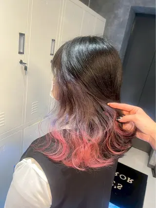 カラー 🦋ハイトーン×ア レンジ💫Leenaのヘアスタイル