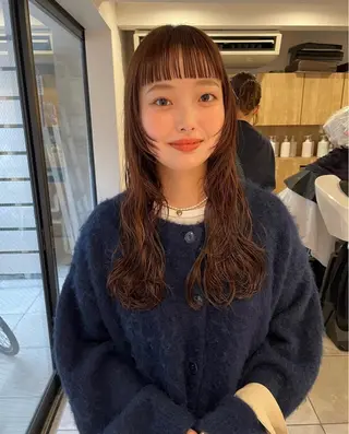 ロング パーマ lety /神戸元町のヘアスタイル