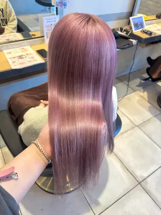 ロング たかはし るなのヘアスタイル