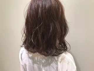 ミディアム カラー 鳥越 一希のヘアスタイル