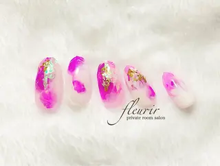 ネイル フルリール 【プライベートサロンのネイルデザイン
