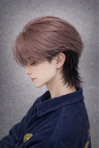 カラー メンズ 高島 悠吾のヘアスタイル