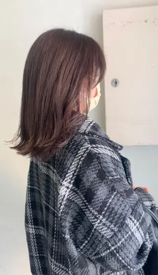 セミロング カラー パーマ ヘアアレンジ メンズ キッズ ネイル マツエク・マツパ アイブロウ 🦕ウルフカット 🦕ａｋｉｈｏのヘアスタイル