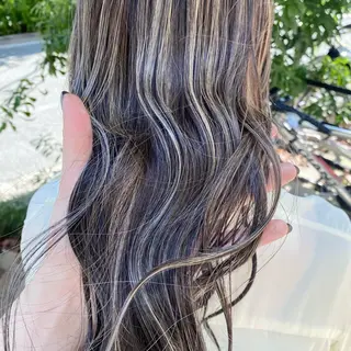 ロング カラー マンツーマン女性 美容師 奏のヘアスタイル