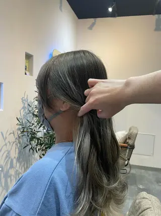 ロング カラー 似合わせスタイル🪮 🌿まなべさとみ🌿のヘアスタイル
