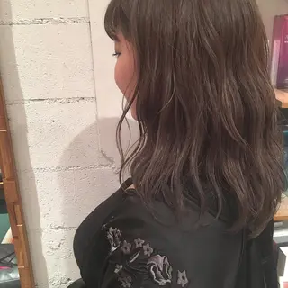 セミロング カラー マンツーマン美容師 立川　♡MIHO♡のヘアスタイル