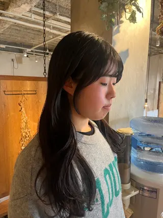 ロング 韓国好き🇰🇷 美容師MIKUのヘアスタイル