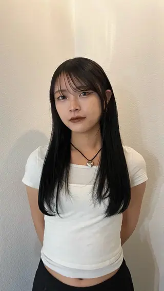 ロング カラー ami /yuutenjiのヘアスタイル