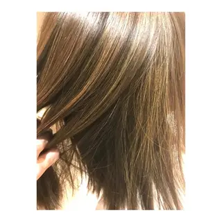 ロング カラー 竹嶌 健吾のヘアスタイル