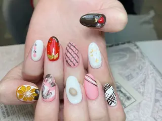 ネイル princess👑 木戸　唯のネイルデザイン