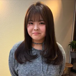 ミディアム oggi西新所属・ゆい/ ショート/レイヤーのヘアスタイル