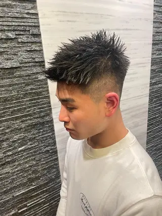 ショート メンズ ヒロ銀座　　　御徒町所属・ヒロ銀座　小林 透真のヘアスタイル