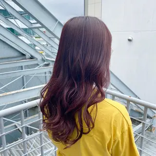 ロング カラー 🩵ブリーチカラー 🐈MIORI🩵のヘアスタイル