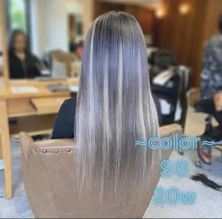 ロング RI MAのヘアスタイル