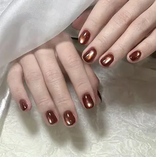 ネイル By moonネイル 🌷ワンホン/韓国風のネイルデザイン