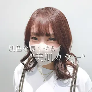 セミロング カラー 【悩み解決!美髪へ】 店長 平間 響のヘアスタイル