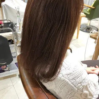 セミロング カラー 過去一の柔髪ヘア 🌿einshairのヘアスタイル