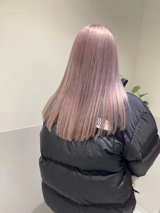 ロング カラー 〻ツヤハイトーン🩰 🤍HARUCAのヘアスタイル