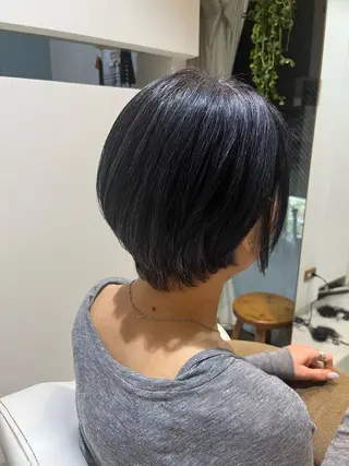 ショート 須藤 百合香のヘアスタイル