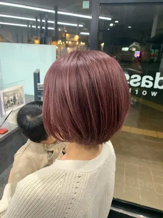 ショート カラー 菊地 旬のヘアスタイル