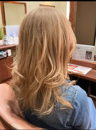 セミロング 似合わせ/たにざわ しんごう≫南草津のヘアスタイル