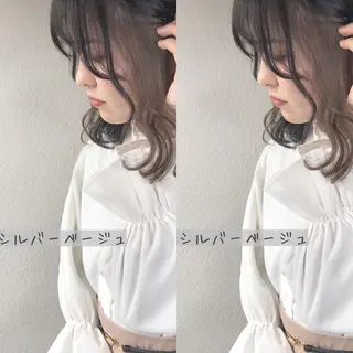ロング あさだ しゅうたろうのヘアスタイル