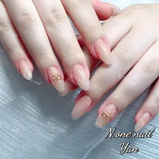 ネイル 長いだし/スカルプ/ パラシェルN.oneのネイルデザイン