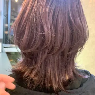 ミディアム カラー Hair vita Namiのヘアスタイル