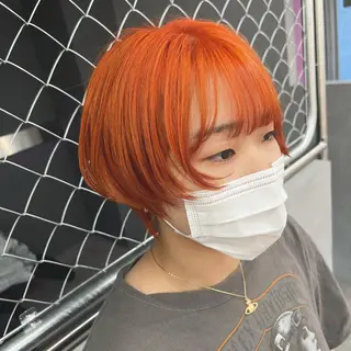 ショート カラー ELU.☁️ ARIのヘアスタイル