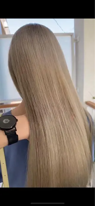 ロング ダブルカラー特化💍 tiam💍韓国ヘアのヘアスタイル