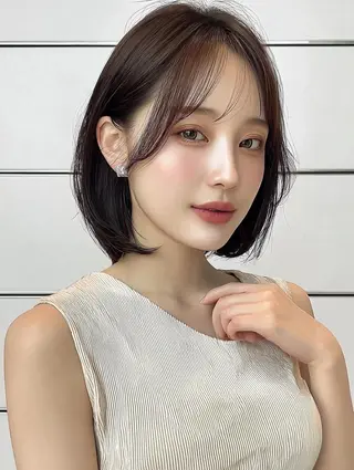ロング ヘアアレンジ レイヤー／Wカラー ／マッキーのヘアスタイル