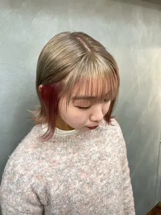 ショート カラー TNB TOKYO所属・エクステ/コーンロウ KURUMI⛓️🔥のヘアスタイル