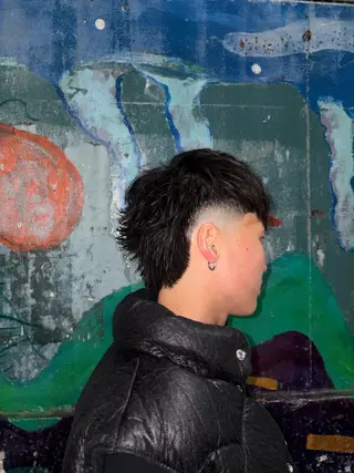 ショート 滝本 承太朗のヘアスタイル