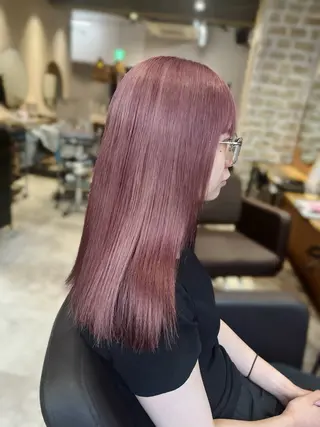 ロング 🌈モテ色 村上のぶきのヘアスタイル