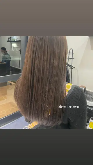 ロング カラー recipe 黒木 彩那のヘアスタイル