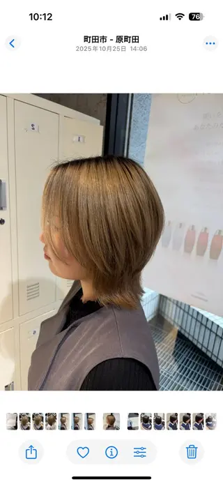 ショート カラー 透明感ダブルカラー/ レイヤー💕miyuのヘアスタイル