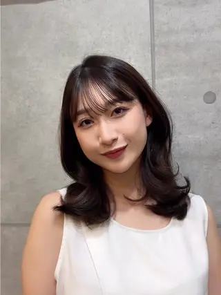 ミディアム 撮影モデル募集中 rina 🦋のヘアスタイル